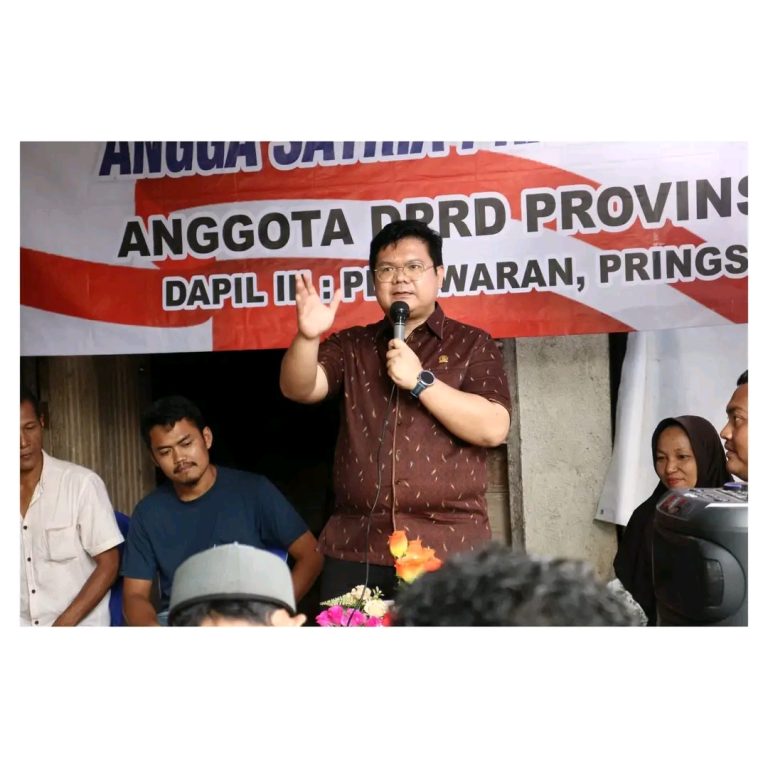 Anggota DPRD Lampung, Angga Asah Kecintaan Masyarakat Terhadap Pancasila