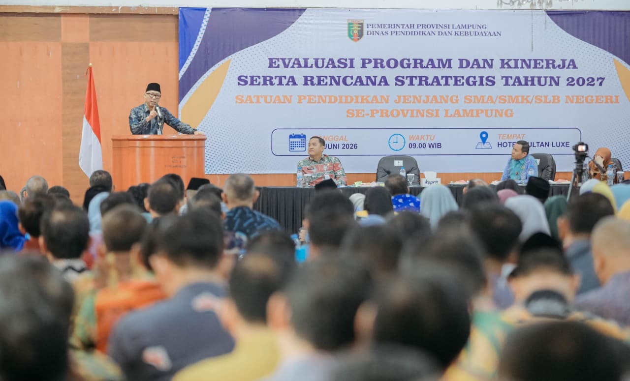 Evaluasi Program dan Kinerja serta Renstra Tahun 2027 Jenjang SMA/SMK dan SLB Negeri se-Provinsi Lampung