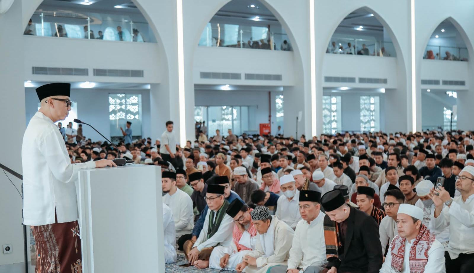 Gubernur Mirza Ajak Masyarakat Jadikan Momentum Idul Adha 1447 Hijriah sebagai Sarana Memperkuat Keimanan, Keikhlasan dan Mempererat Solidaritas Sosial dalam Kehidupan Sehari-Hari