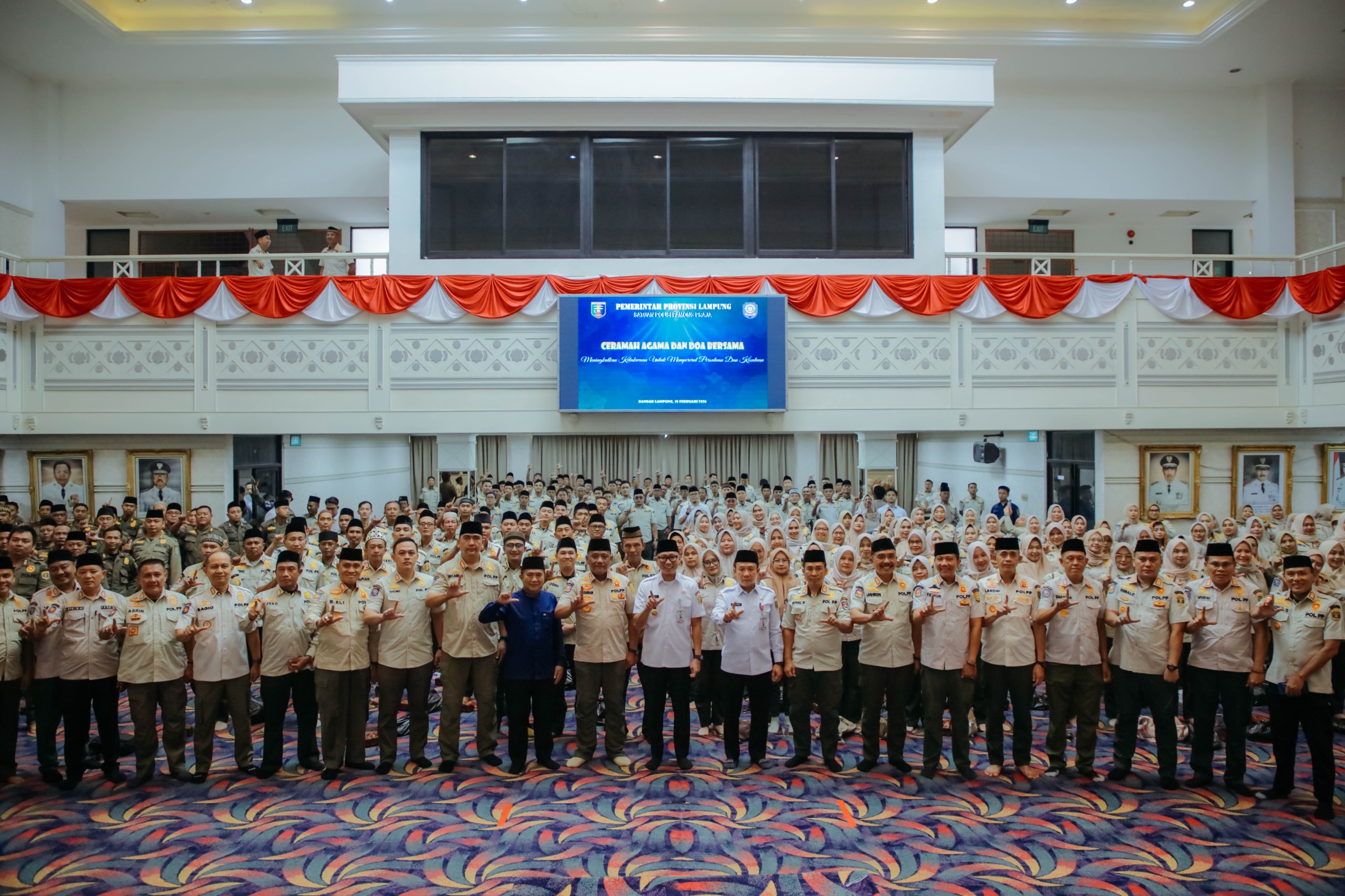 HUT SATPOL PP KE-76: GUBERNUR RAHMAT MIRZANI DJAUSAL DORONG SATUAN POLISI PAMONG PRAJA JADI PENEGAK PERDA YANG TEGAS, HUMANIS DAN MAMPU LINDUNGI SERTA MENGAYOMI MASYARAKAT