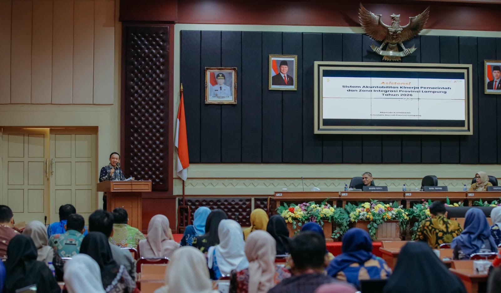 Pemprov Lampung Gelar Asistensi SAKIP dan Pembangunan Zona Integritas Tahun 2026