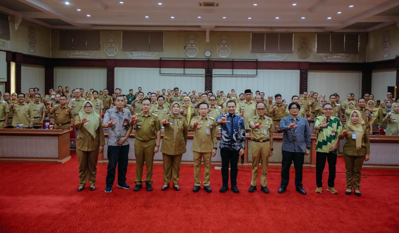 Pemprov Lampung Gelar Sosialisasi Reviu Dokumen Perencanaan dan Keuangan Daerah Berbasis Digital