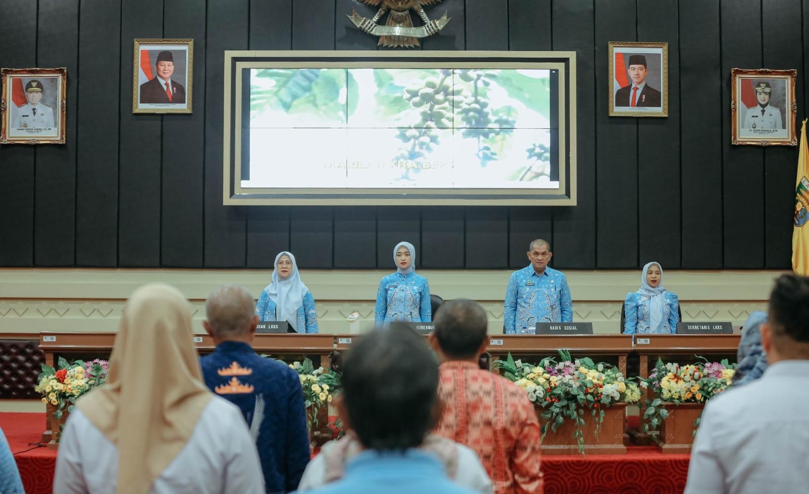 Rakerda LKKS Provinsi Lampung Dibuka Wagub Jihan Nurlela