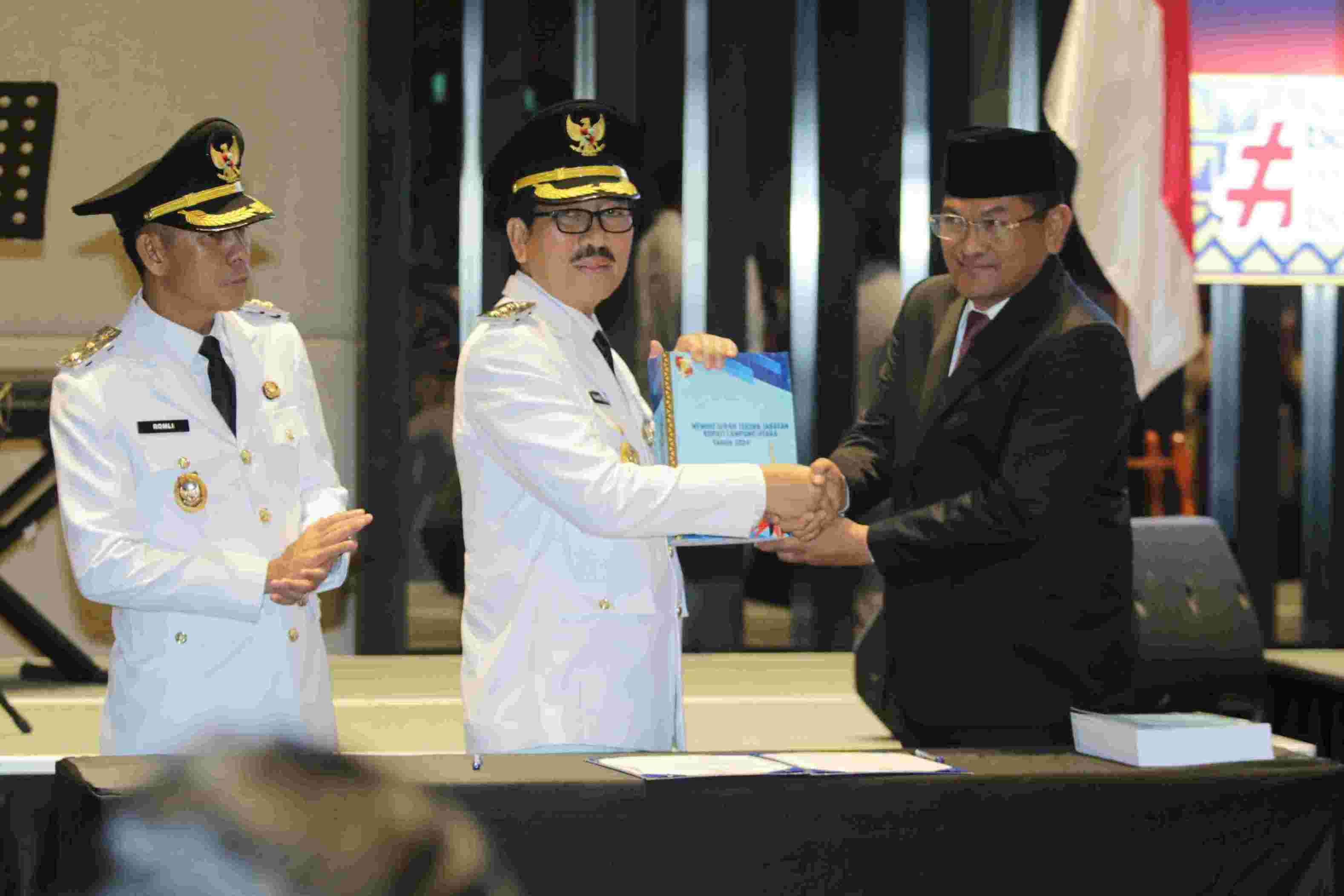 Gubernur Lampung Pimpin Sertijab Bupati Lampung Utara