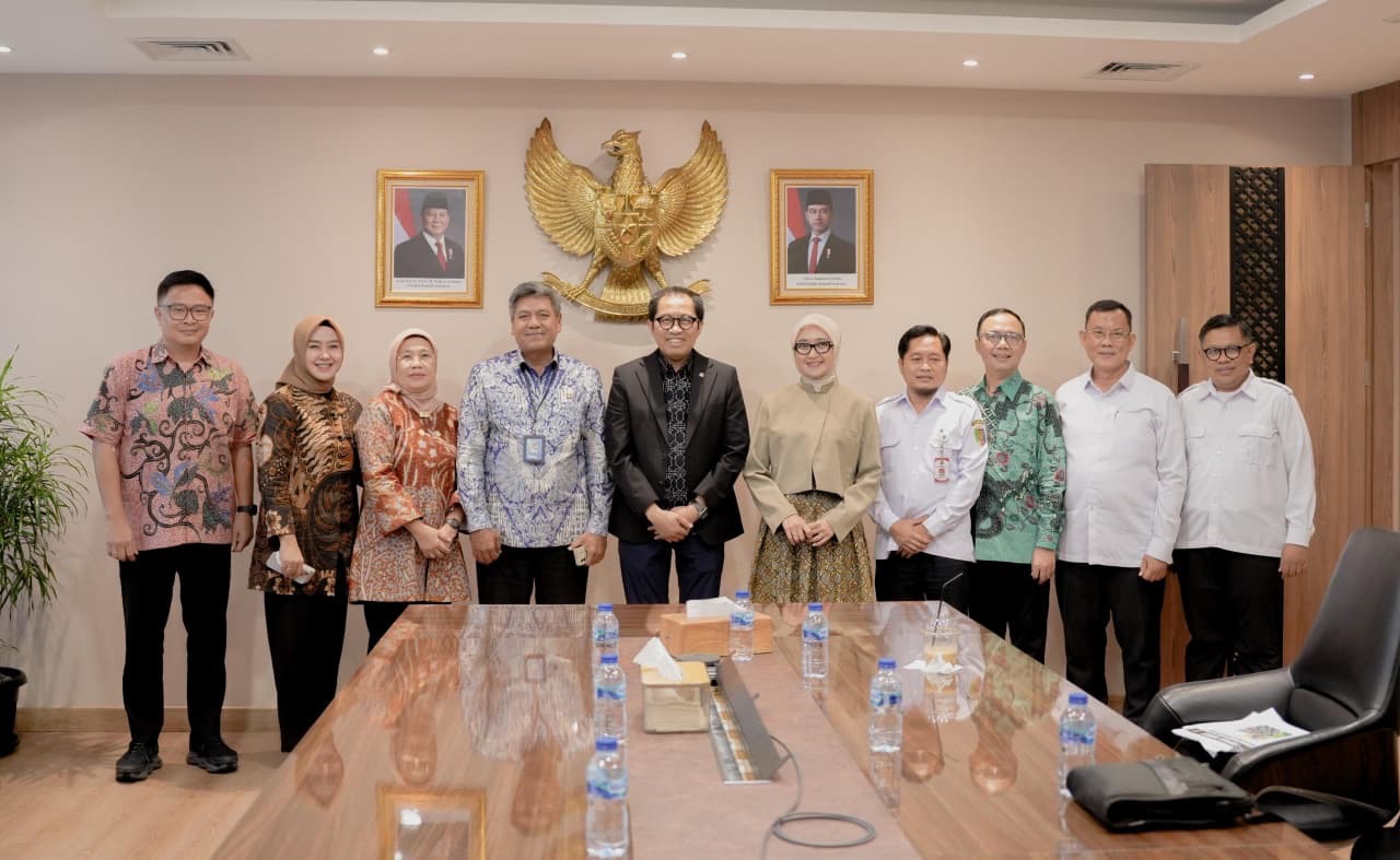 Wagub Jihan Nurlela Ikuti Rapat Koordinasi dengan Wamen Perindustrian, Ini yang Dibahas