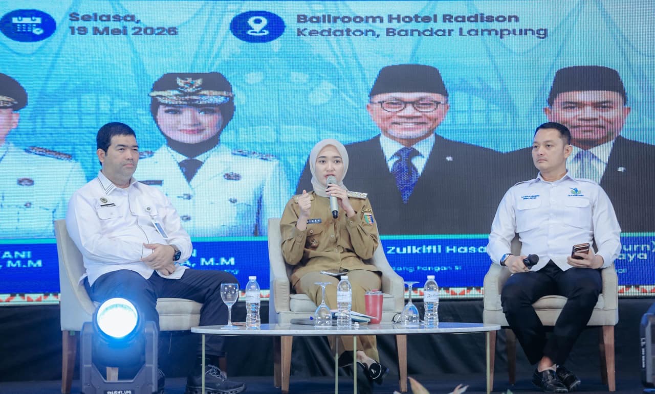 Wagub Jihan Nurlela Jadi Narasumber dalam Talkshow yang Digelar Gapembi, Program MBG Instrumen Penting Mencetak SDM Unggul Menuju Indonesia Emas 2045